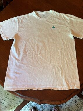 Simply Southern White Tee with Mint Logo Chest Graphic